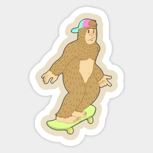 SkateSquatch Sticker